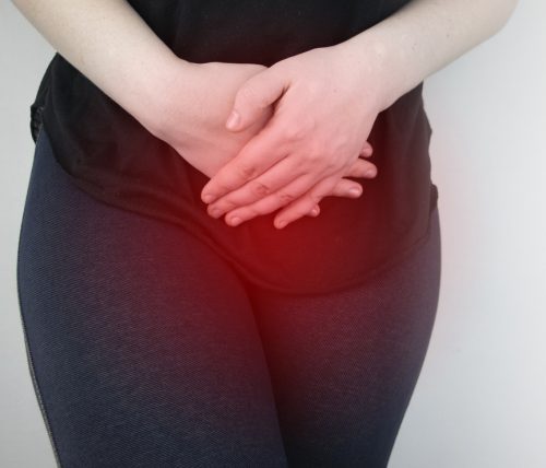 Abdominal pain due to uterine fibroids